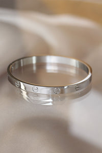 316L Çelik Silver Renk Bilezik