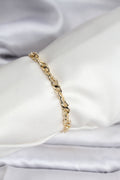 14K Gold Renk Kaplama Zincir Model CM Kadın Bileklik