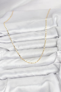 CM 14K Gold Renk Ezme Zincir Model 60 cm Kadın Kolye