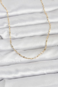 CM 14K Gold Renk Gemici Zincir Model 60 cm Kadın Kolye